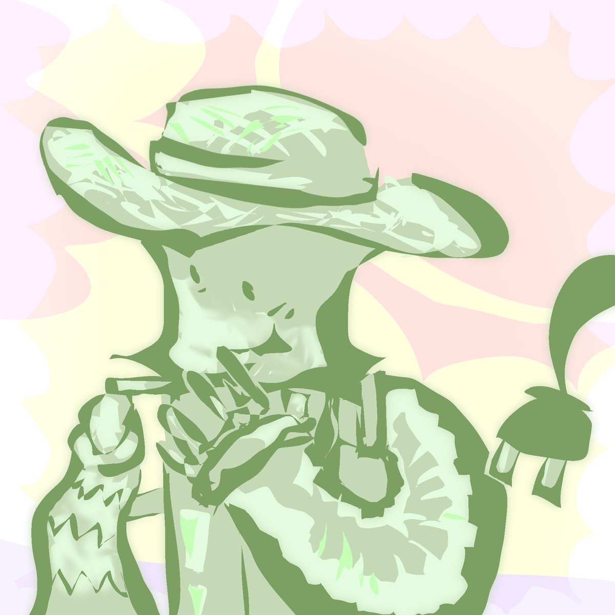 DailyLampert's tweet image. [#Regretevator] DAY 80- beach (-🪤)