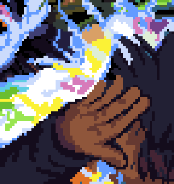 FrancisCoulombe's tweet image. Polishing more Look Outside ending slide assets tonight. Tune in here! Will also be responding to RPG game design stuff, this is the last week for the workshop! twitch.tv/frankiepixelsh…