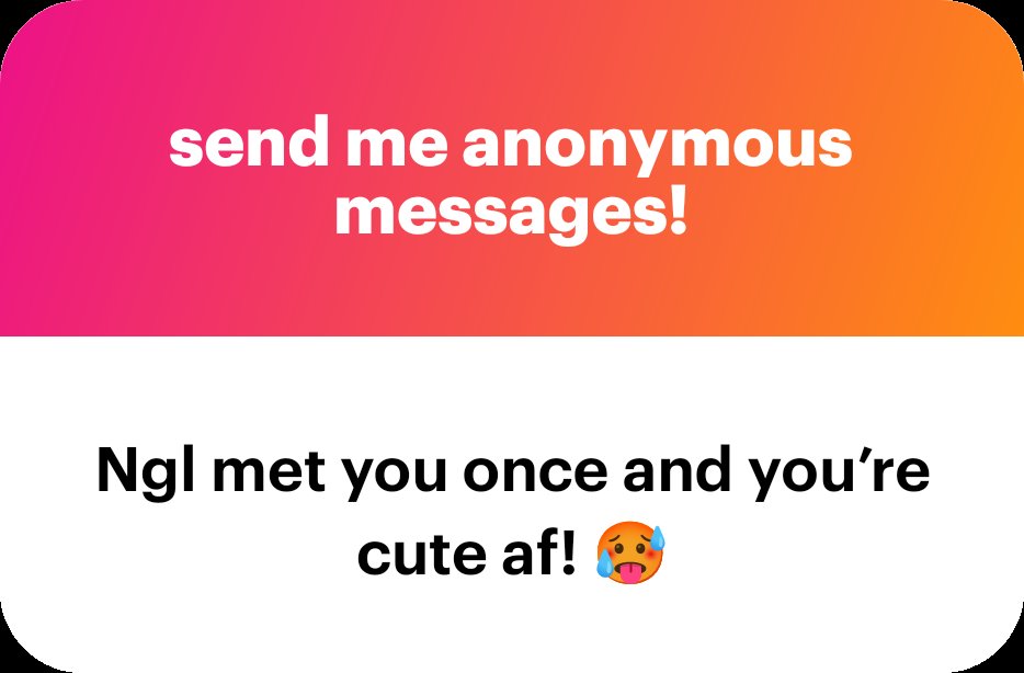 Nawww thanks if you see me again come say hey 👋 let me know it was you who messaged this too hehe