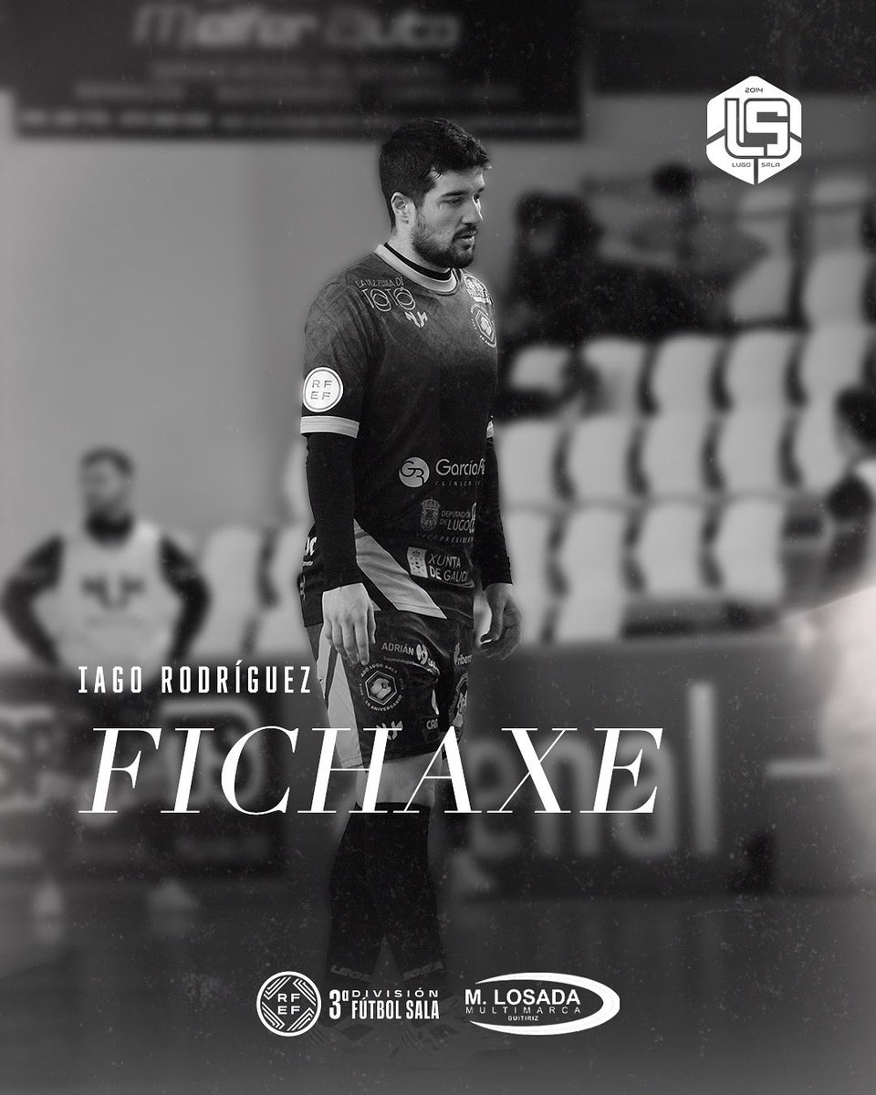 Millán Gómez Pérez (@millangomez) on Twitter photo .<a href="/iago7/">Iago Rodríguez</a> jugaba en Primera y bajó tres categorías para jugar en <a href="/ADCLugoSala/">Lugo Sala ⚫️💛</a> en 2021. Consiguió dos ascensos.
Este 27 de marzo dejó el primer equipo, pero siguió siendo entrenador en la base.
Ahora vuelve a ser jugador del club compitiendo en el filial, en Tercera.
#lucensismo .<a href="/iago7/">Iago Rodríguez</a> jugaba en Primera y bajó tres categorías para jugar en <a href="/ADCLugoSala/">Lugo Sala ⚫️💛</a> en 2021. Consiguió dos ascensos.
Este 27 de marzo dejó el primer equipo, pero siguió siendo entrenador en la base.
Ahora vuelve a ser jugador del club compitiendo en el filial, en Tercera.
#lucensismo
