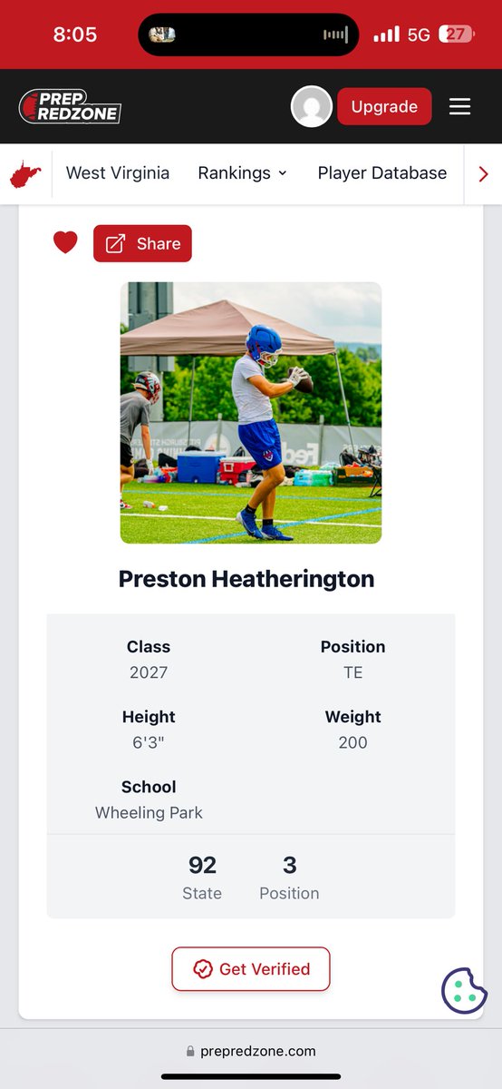 PrestonHeath21's tweet image. Thank you @PrepRedzoneWV for the write up!