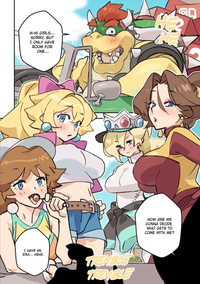 Get ready for the next doujin ride!
The princesses are stuck on the roadside… and you get to pick who’s riding shotgun in the next wild chapter.