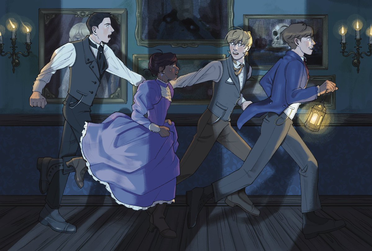 hexadonis's tweet image. special freebie print i made for the zine 🕯️🐦⬛💀 #trc #theravencycle
