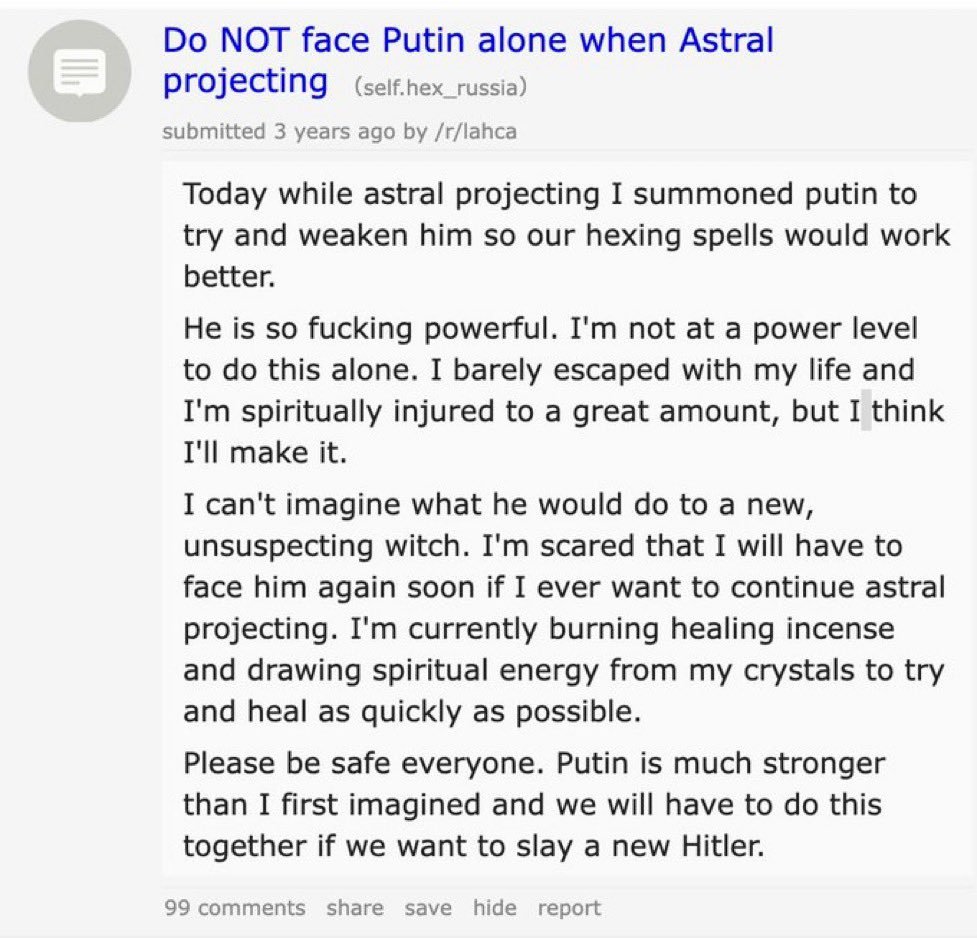KanekoaTheGreat's tweet image. Barack Obama fabricates the Russia Collusion Hoax
Democrats five years later:
"Do NOT face Putin alone while astral projecting"