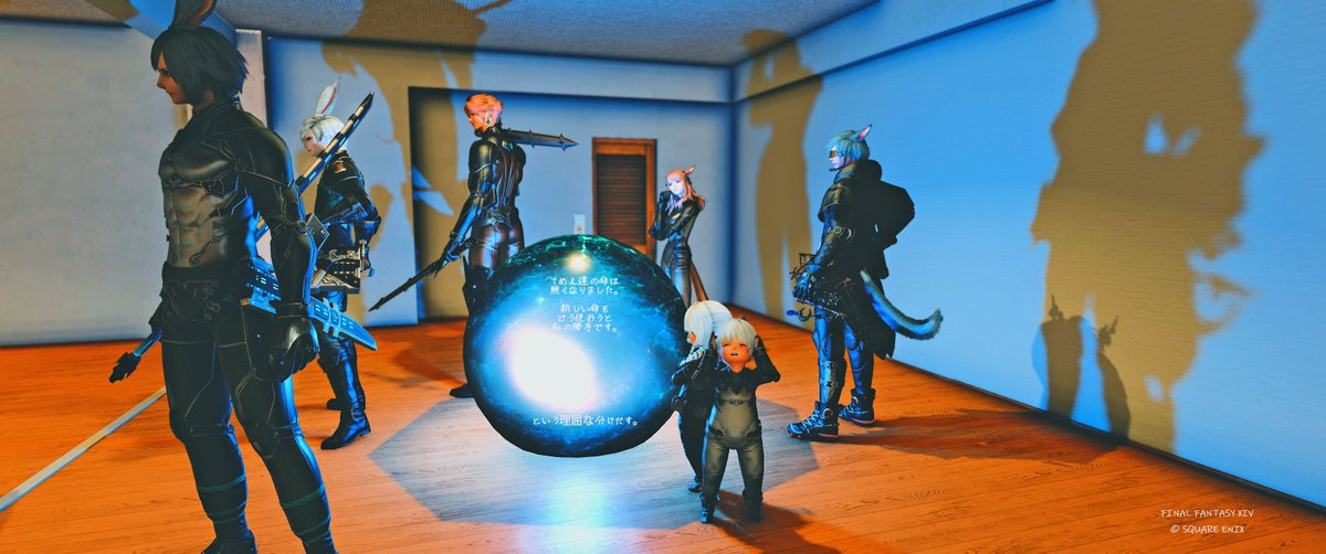 miketamaneco's tweet image. あーたーらしい朝が来た希望の朝だ
某漫画が好きなので召喚してみた

死ぬのはイヤダアアと泣きわめくララフェル
うさお💗な可愛いメスッテ
イケメン枠うさお
冷静なオスッテ
脳筋ライダー枠のエレオス

彼等は果たして戻れるのだろうか☠️

#BrickStreetFenrir　#Amis　#FF14 #エレオス #エレゼン