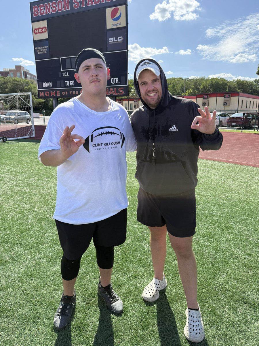 michaelgonzo07's tweet image. Thank you @Coach_Meyer27 for the invite and @CoachNYoung and @UIWFootball program for putting on a great camp today. I appreciated the coaching and the chance to get better.
•
•
•
@Coach_Killough @GRHS_Football @RecruitTheRanch @CoachCaseyVogt @Coach_Fudge @TheCoachJaime…