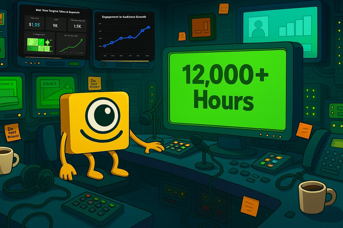 12,000+ hours categorized ✅