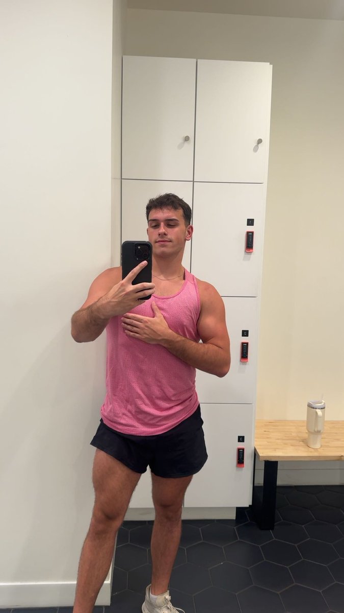 Everyone was saying pink is my color today