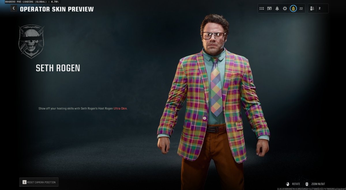 Someone asked for seth rogen render. Lets see what he looks like BRB :)