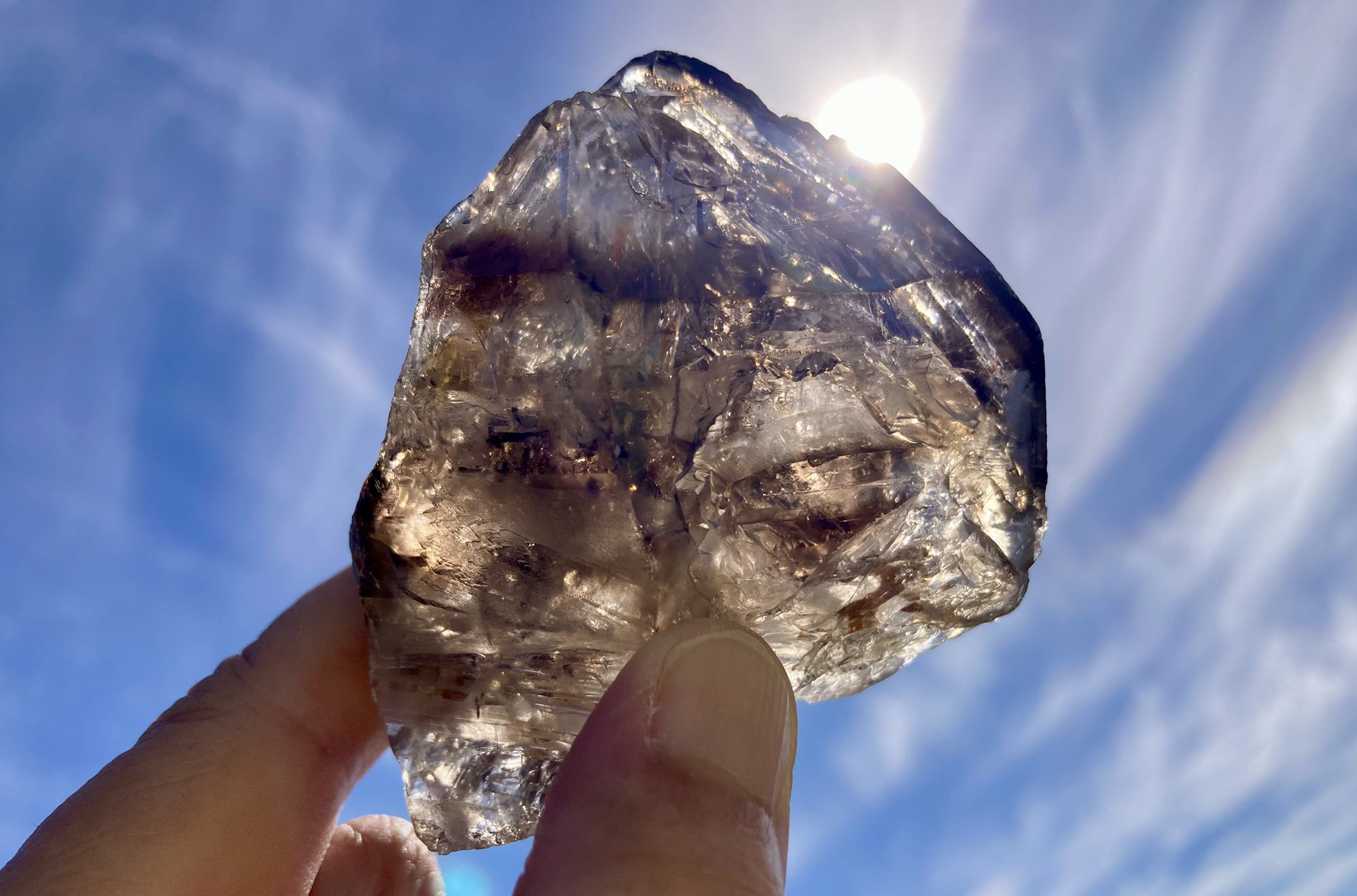 専用です♡新作♡水晶六芒星、オリーブクオーツ、スモーキーエレスチャル スモーキークォーツ 六角柱 煙水晶 5.2Kg 台座付属 送料無料