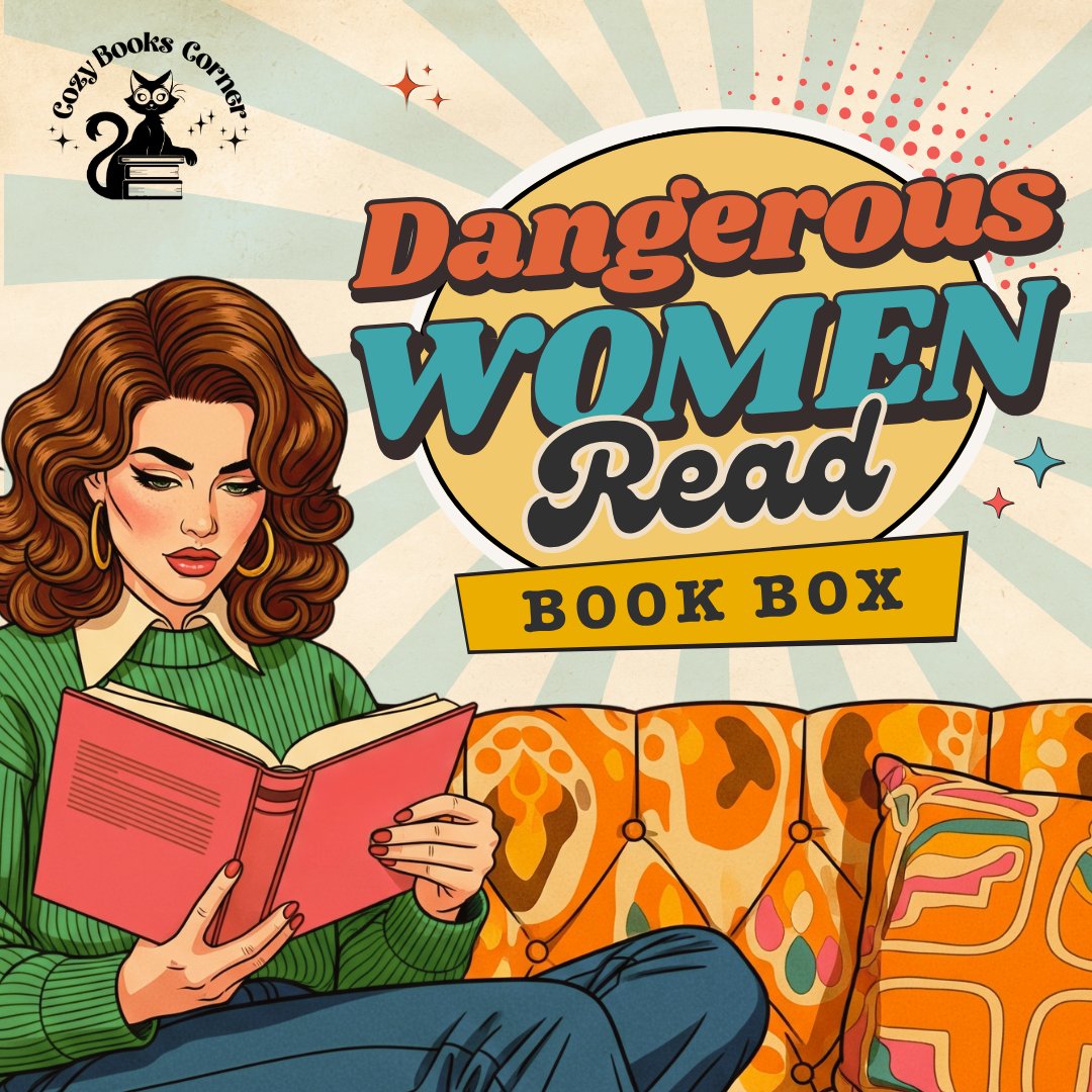 The DANGEROUS WOMEN READ 1-time BOOK BOX. 
Mystery + true crime + surprises = the escape you didn’t know you needed. shop.cozybookscorner.com/products/dange…
Only in the Dangerous Women Read Box!💥#amreading #WomensFiction #mystery