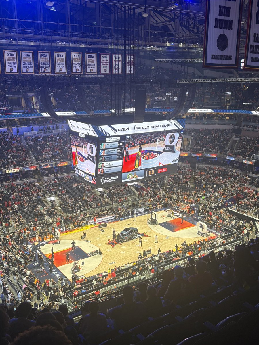 Natasha Cloud vs. Erica Wheeler in the Skills Competition finals, this is what dreams are made of.