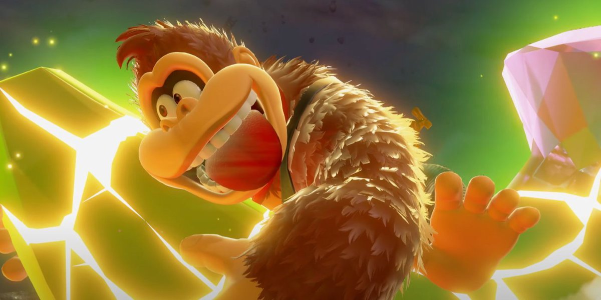 LoganJPlant's tweet image. I have found every Banandium Gem, fossil, outfit, and record in Donkey Kong Bananza. What a game -- an easy top 10 all-timer.