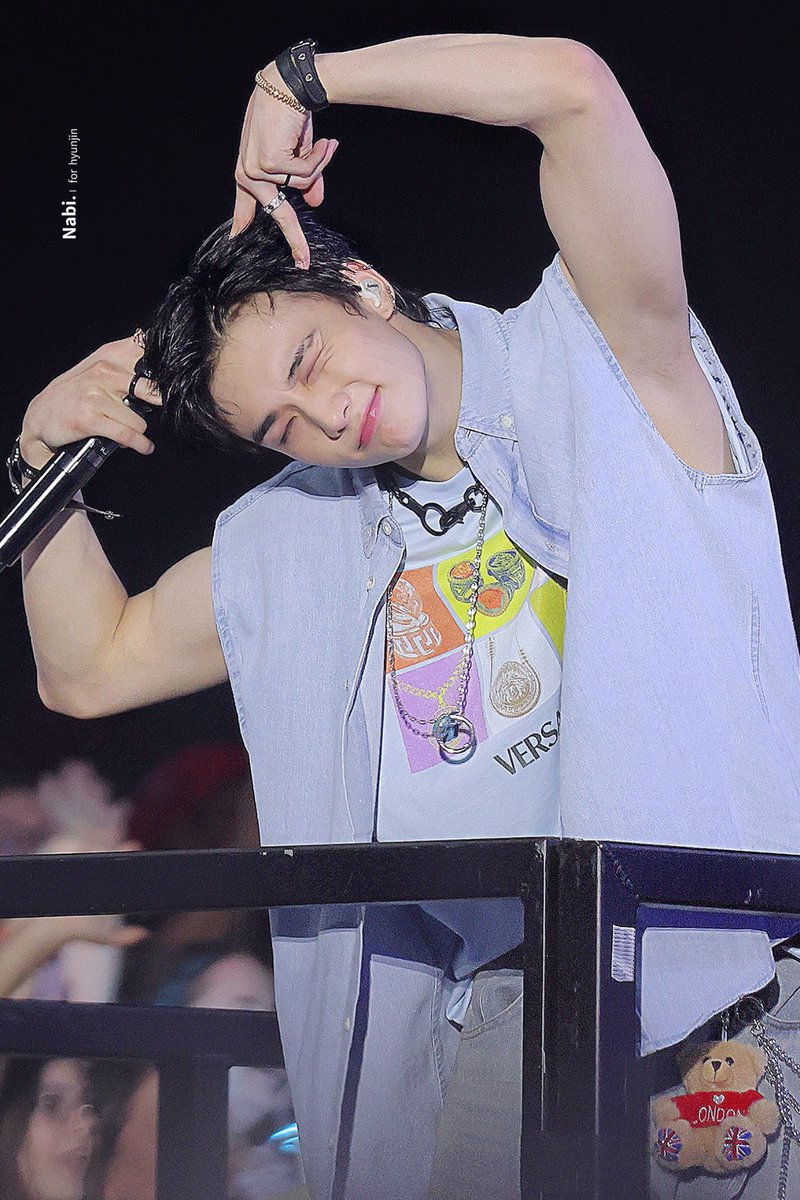 nabi_320's tweet image. 250718 🧸🧸

#현진 #hyunjin #straykids