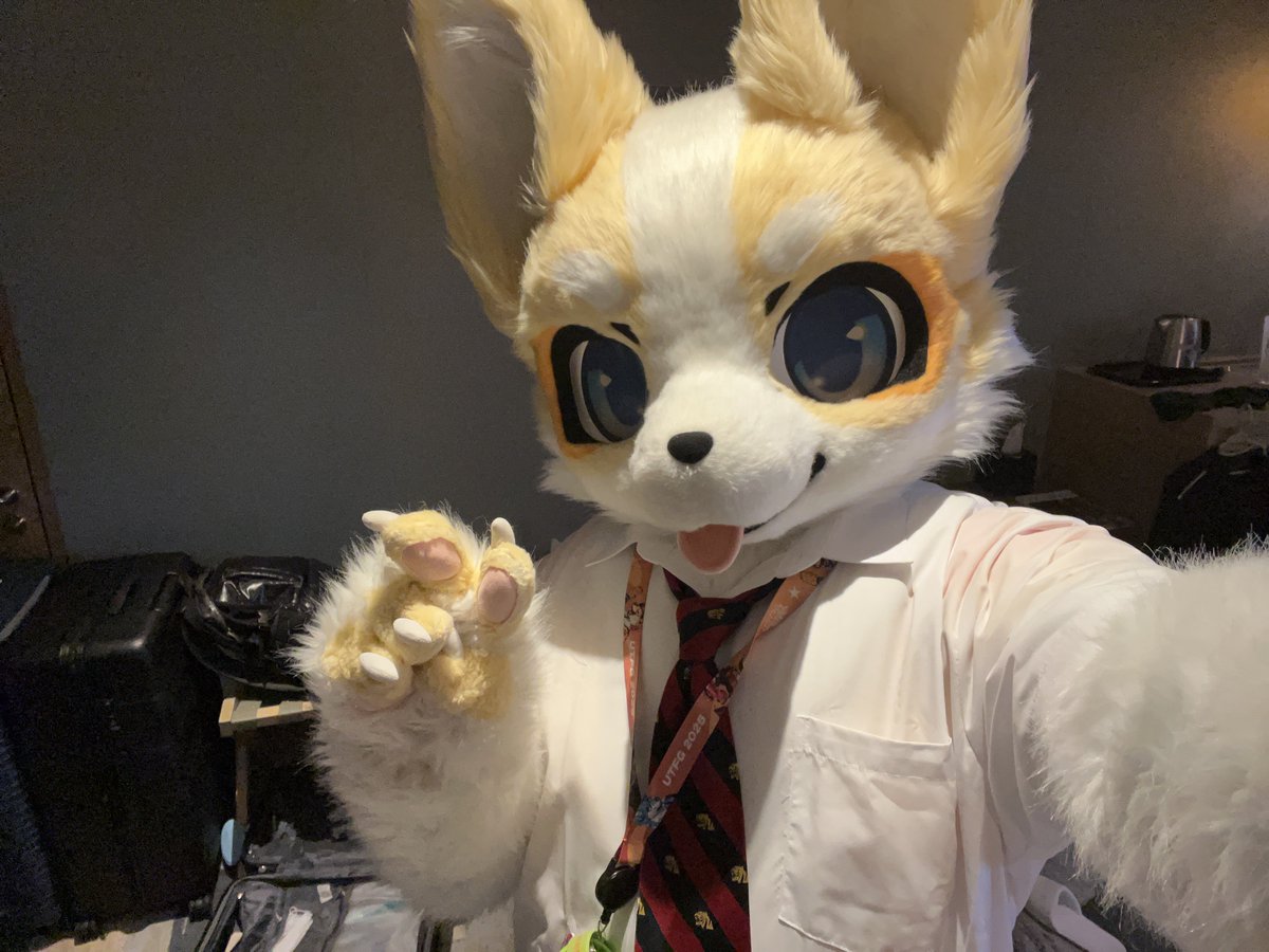 NoremFox's tweet image. 上學去囉～