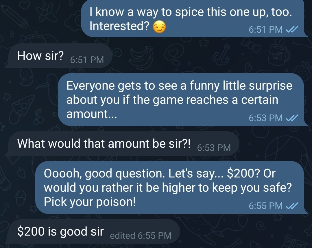 ♻️👟♻️"SECRET" RT GAME!!♻️👟♻️

$3/$3/$3
3 comments max
60 minutes

An RT game with a twist! Dumbass has something he doesn't want everyone to know, but if this game hits a total of $200 before it ends, I'm letting that secret out for everyone to get a kick out of! Let's go! 😈