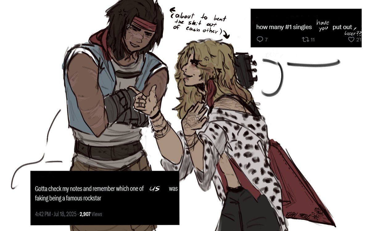 izzanmizer's tweet image. the girls are fightingg