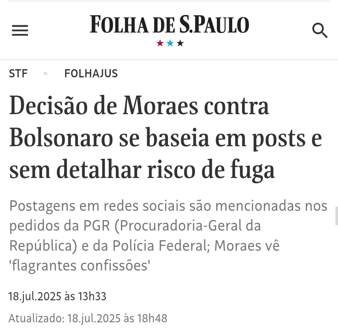 Mais uma decisão sem embasamento, por simples postagens.

Nada de concreto.