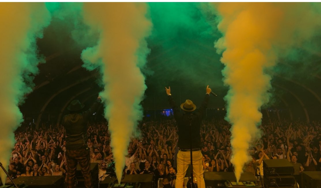 dubpistols's tweet image. Well that was a bit special @ElectricCastle
Now it’s straight to the airport and on to @Beatherder
#herdemup