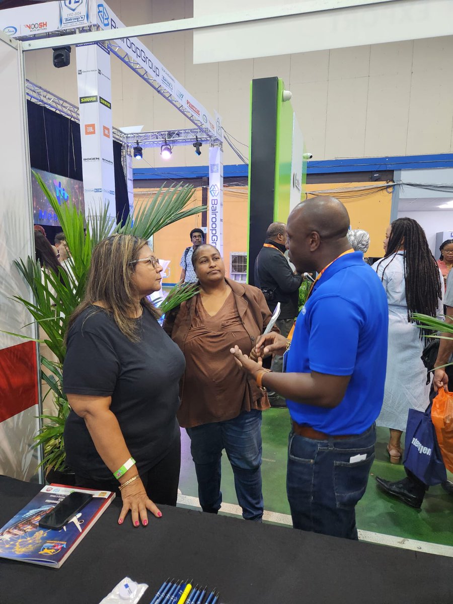 Caribbean Export (@caribxport) on Twitter photo Day 2 of #TIC2025 was packed! Great to have Carlene Hamilton from the <a href="/EUinBarbados/">EUinBarbados</a> team join us at the booth to promote the #EU-funded programmes weโre rolling out across the region. ๐๐ช๐บ๐ #CaribbeanExport #TradeAndInvestment #MSMEs #StrongerTogether Day 2 of #TIC2025 was packed! Great to have Carlene Hamilton from the <a href="/EUinBarbados/">EUinBarbados</a> team join us at the booth to promote the #EU-funded programmes weโre rolling out across the region. ๐๐ช๐บ๐ #CaribbeanExport #TradeAndInvestment #MSMEs #StrongerTogether