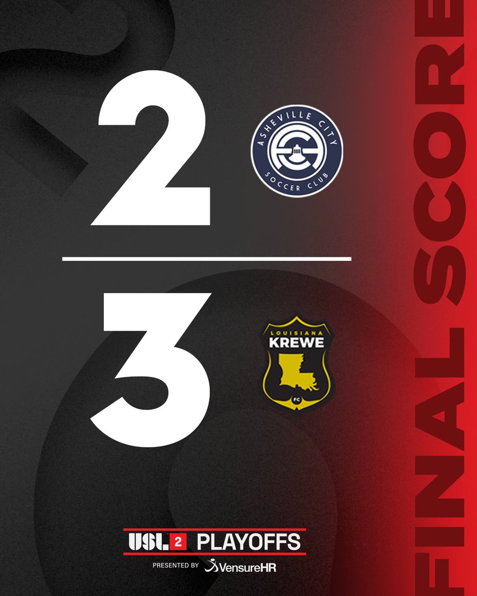 USLLeagueTwo's tweet image. Don&apos;t call it an upset 🤫

@lakrewefc takes down unbeaten Asheville City to advance to the Southern Conference Semifinals!