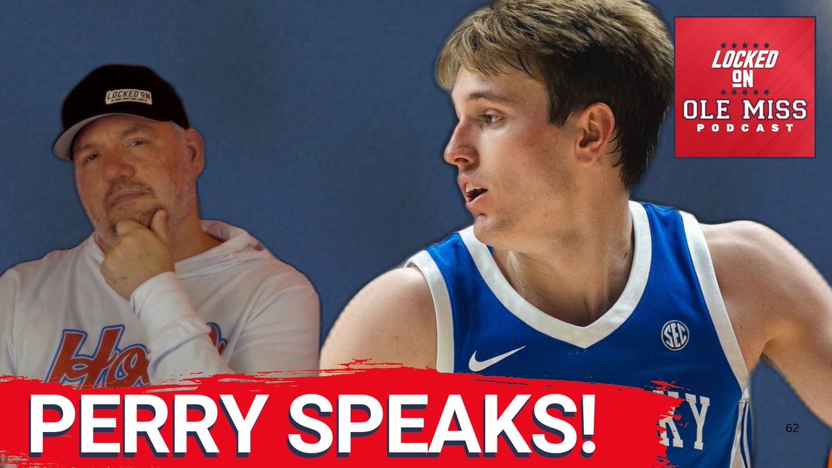 🚨 New episode tomorrow at 6 AM CT! 🚨

1️⃣ Exclusive interview with Travis Perry

2️⃣ Kentucky transfer's journey to Ole Miss

3️⃣ Inside look at Ole Miss basketball

4️⃣ Special guest: Travis Perry, Ole Miss guard

Join Steven Willis on the Locked On Ole Miss Podcast! 🎙️