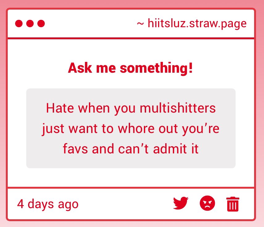 hiitsluz's tweet image. “whoring her out” and it’s just me liking more than one pairing for a character