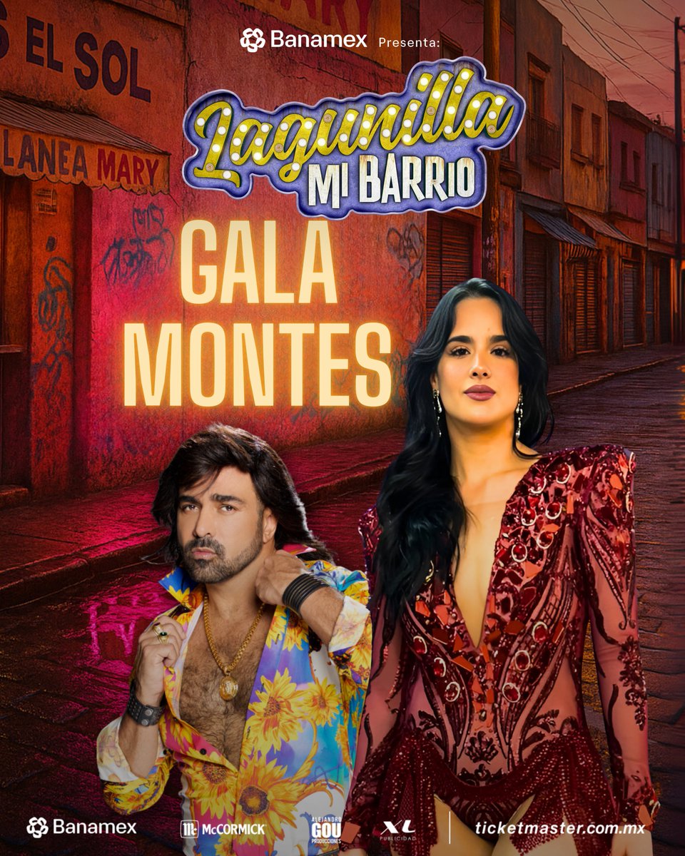 Familia, el barrio se pone cada vez más bueno... puro invitada o de lujo. 🔥😮‍💨

Chéquense nomás👀 <a href="/GalaMontes2/">Galamontes</a>  , PRÓXIMAMENTE en #lagunillamibarrio 😎💃🏻

¡No te despegues de nuestras redes sociales!

#galamontes #teatro #invitada #próximamente
