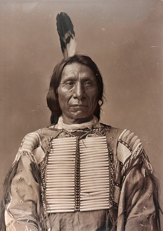 Native3rd's tweet image. “I am poor and naked but I am the chief of a nation.
We do not want riches but we do want to train our children right. Riches would do us no good.
We could not take them with us to the other world. We do not want riches. We want peace and love.”
~ Red Cloud, Maȟpíya Lúta,…