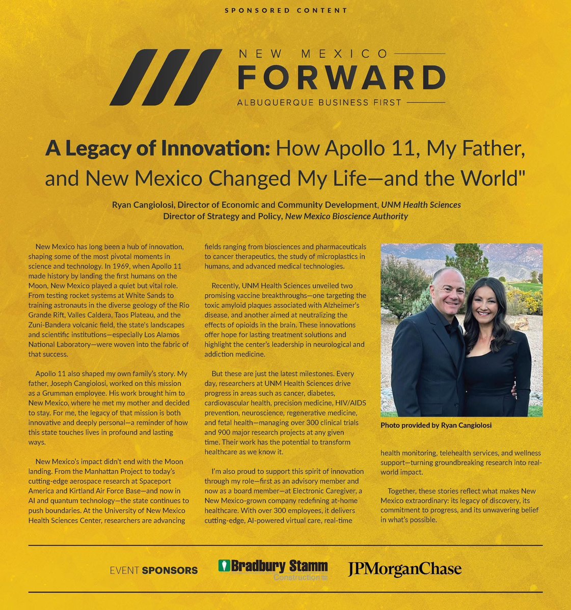 Jessica Garate (@krqegarate) on Twitter photo This guy never stops amazing me ā and Iām so proud to be part of this incredible family. His New Mexico roots run deep, and his story in <a href="/ABQBizFirst/">Albuquerque Business First</a> New Mexico Forward is a powerful reminder of his commitment to our state. ā¤ļø <a href="/RCangiolosi/">Ryan Cangiolosi</a> This guy never stops amazing me ā and Iām so proud to be part of this incredible family. His New Mexico roots run deep, and his story in <a href="/ABQBizFirst/">Albuquerque Business First</a> New Mexico Forward is a powerful reminder of his commitment to our state. ā¤ļø <a href="/RCangiolosi/">Ryan Cangiolosi</a>