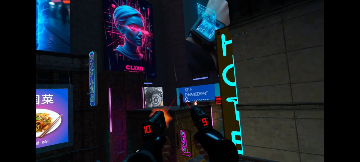 OutSourceDNB's tweet image. New Update out now! New Arcade level added. Currently on sale $9.99. Meta Quest Summer sale ends in 2 days.
meta.com/experiences/ap…
#DistortionVR #screenshot #MetaQuest #Quest3 #VRGame #Cyberpunk #IndieDev #VRShooter #VRFPS #FPSGaming #VRGame
