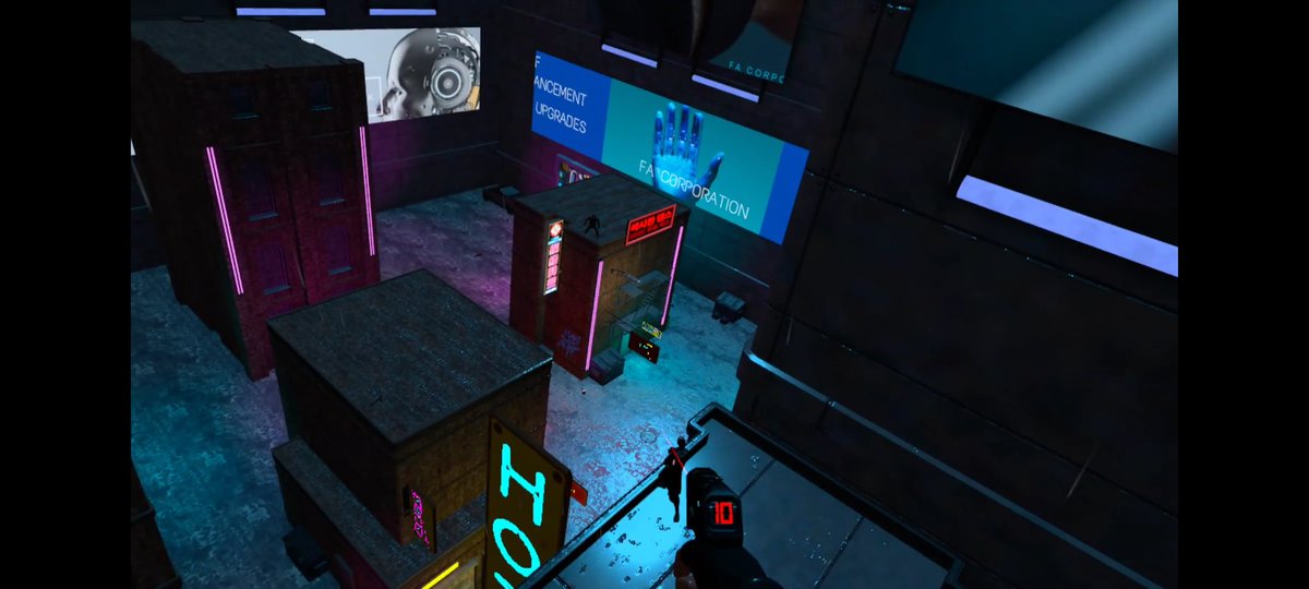 OutSourceDNB's tweet image. New Update out now! New Arcade level added. Currently on sale $9.99. Meta Quest Summer sale ends in 2 days.
meta.com/experiences/ap…
#DistortionVR #screenshot #MetaQuest #Quest3 #VRGame #Cyberpunk #IndieDev #VRShooter #VRFPS #FPSGaming #VRGame