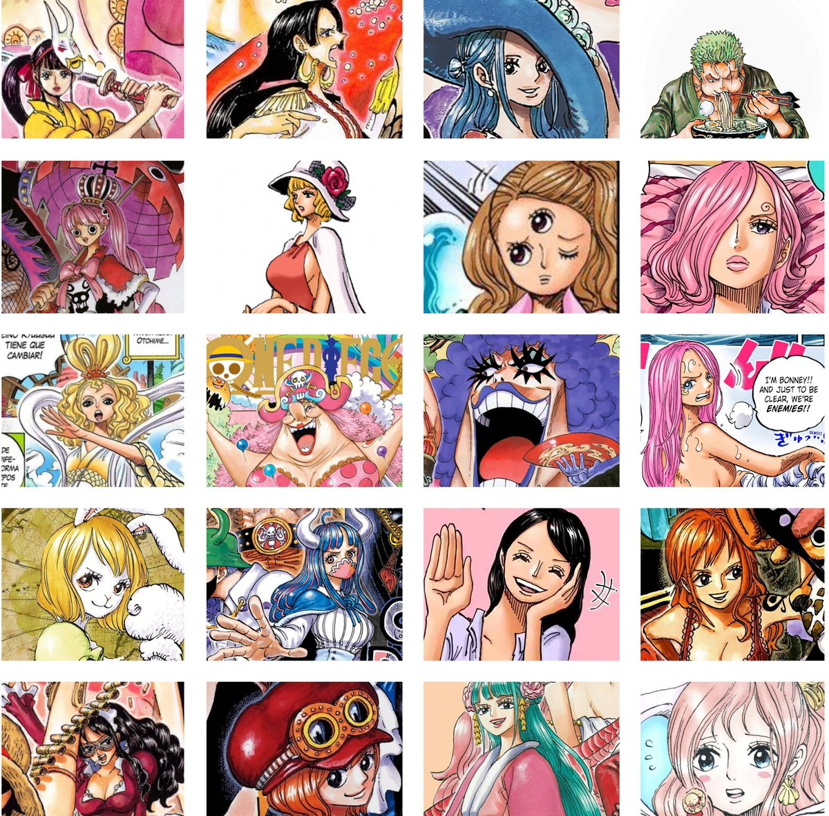 purinseyedrops's tweet image. 28 years of divas. Happy One Piece Day to those who celebrate ✨