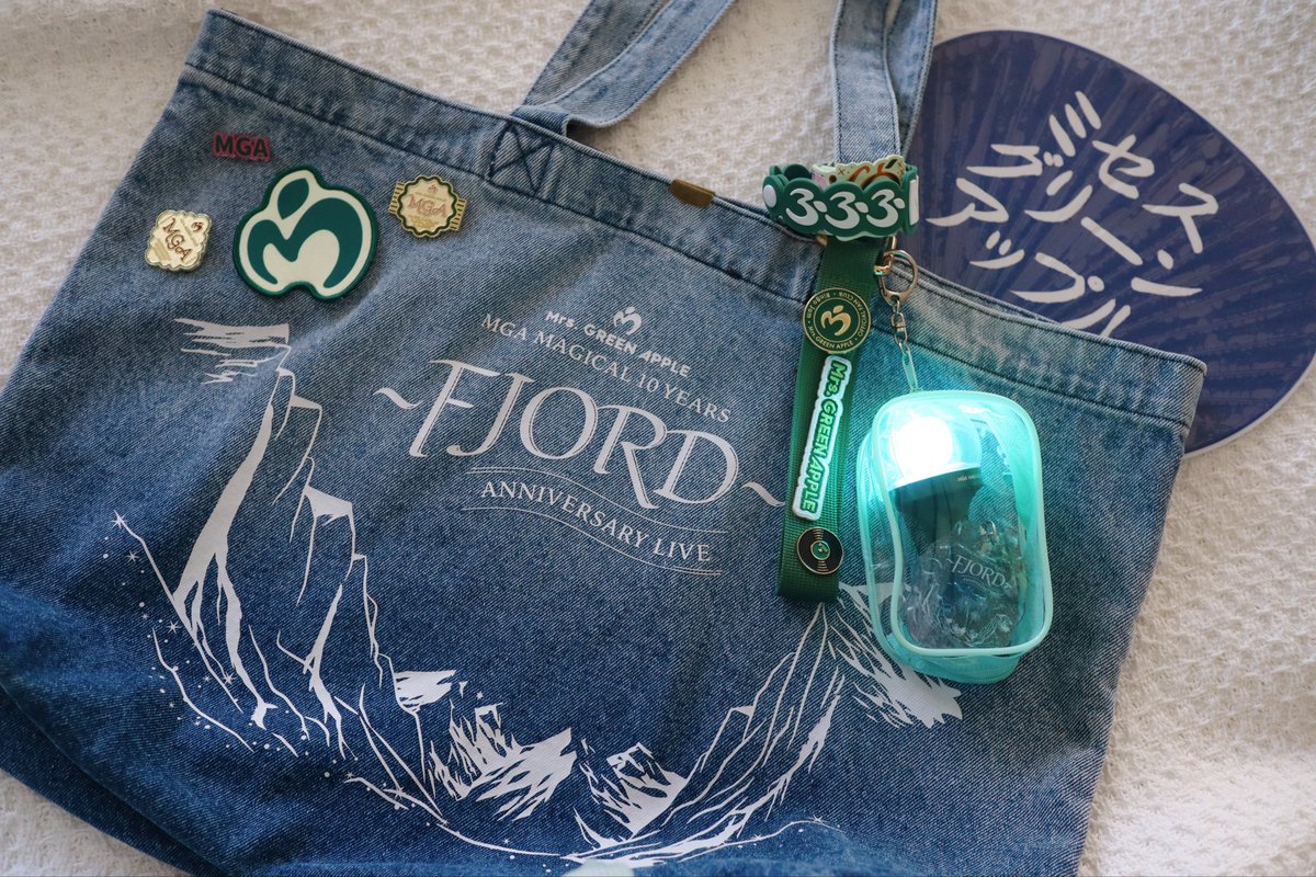 FJORD ANNIVERSARY LIVE トートバッグ FJORD Anniversary Live デニムトートバッグ