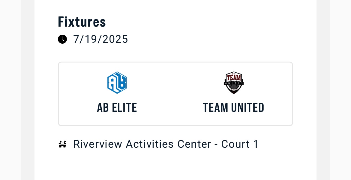 We made it to EYBL Elite 8.
