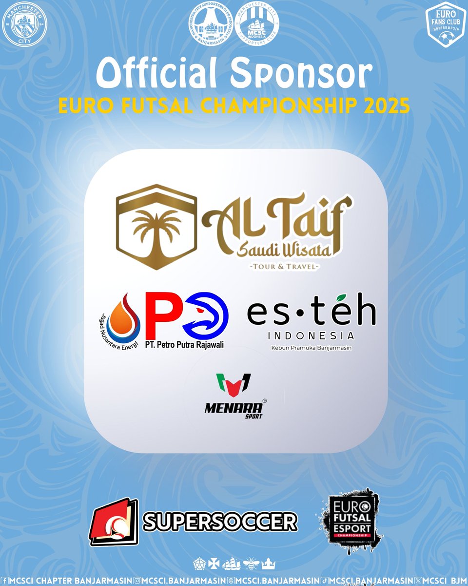 3 Match 🔥

#mcscibjm #mcscindonesia #mancity #eurofansbanjarmasin #supersoccerbanjarmasin #eurofutsalchampionship2025