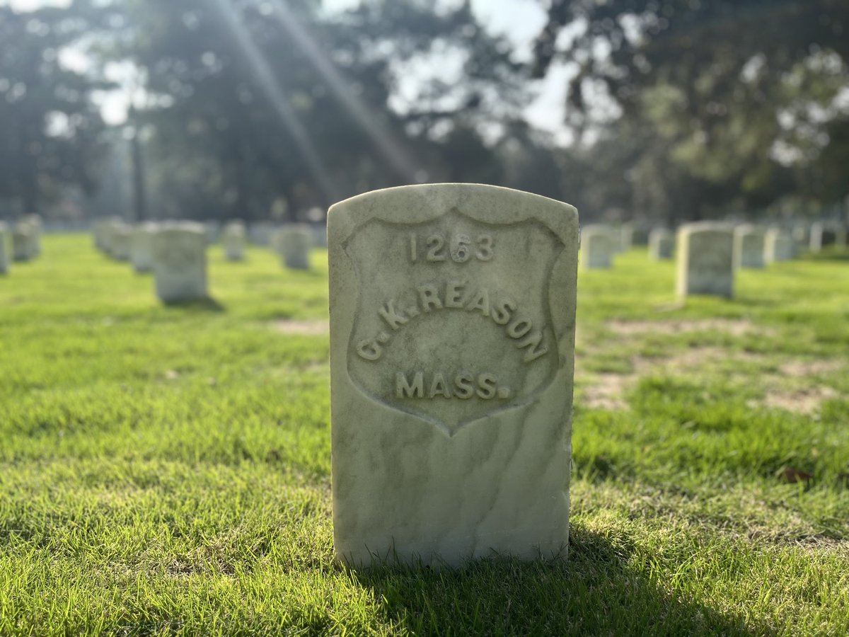 RichardPCondon's tweet image. “I know what I’m fighting for… As soon as the government would take me, I came to fight, not for my country, I never had any, but to gain one.”
-Charles Reason, 54th Massachusetts Infantry, who died of wounds received at Battery Wagner on July 18, 1863