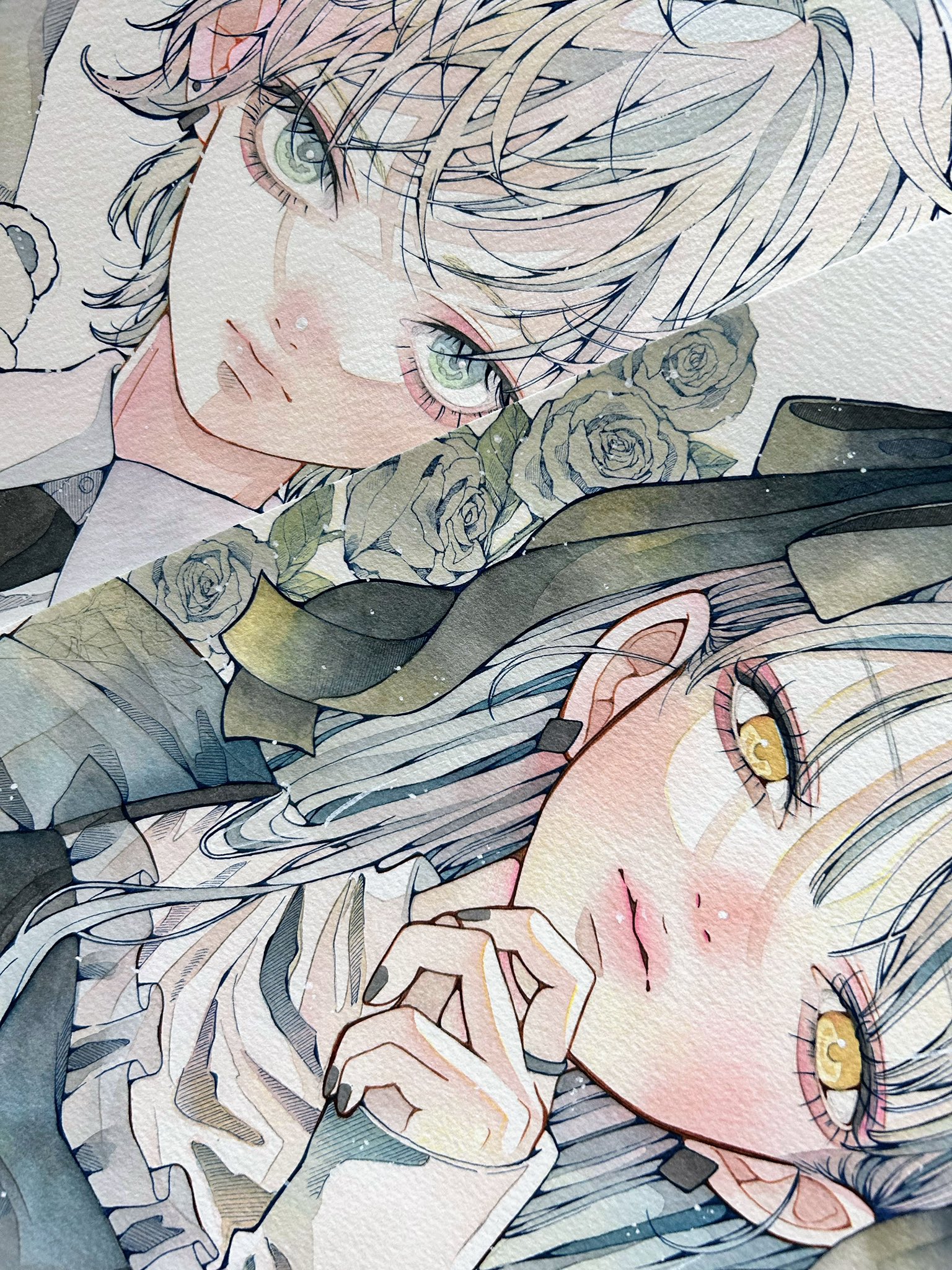 とあるお茶様 原画 とあるお茶 様の原画 絵画