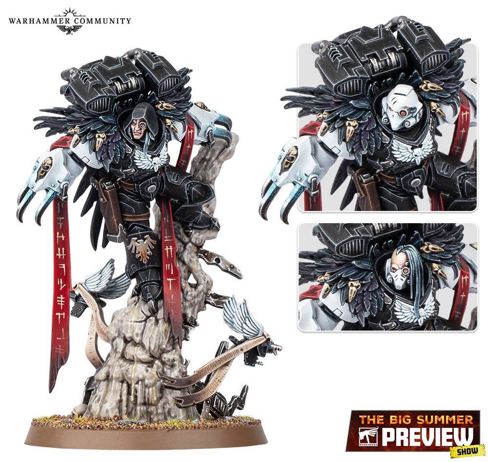 Raven Guard getting completely ignored for a decade and walking out of the shadows with the sickest chapter master of all time