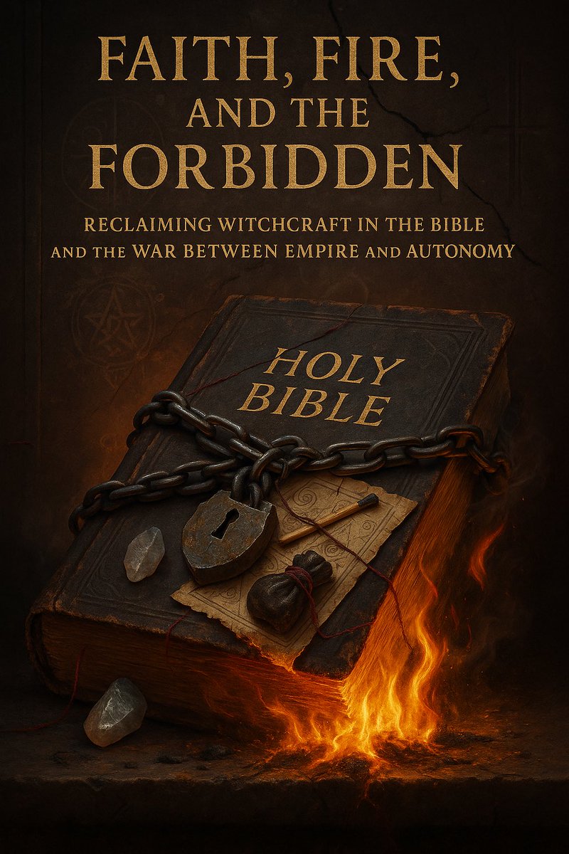 Zopumafoo's tweet image. Essay | Polymathic Synthesis
Kiora "Puma" Marrkaink N'Dali
"Faith, Fire, and the Forbidden: Reclaiming Witchcraft in the Bible and the War Between Empire and Autonomy"
