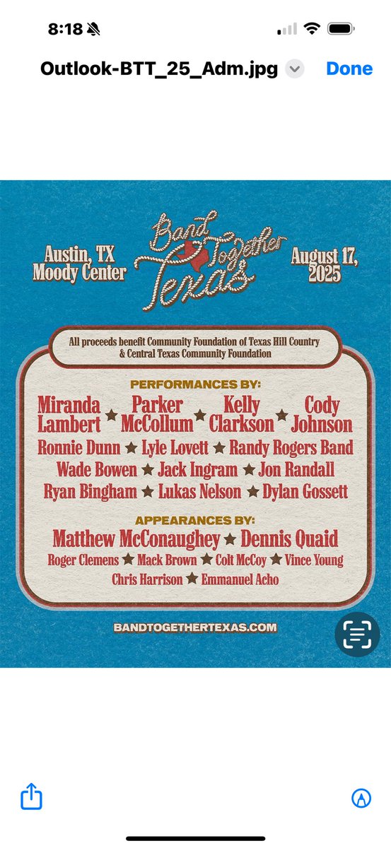 CoachMackBrown's tweet image. Let’s all come out and support Community Foundation of Texas Hill Country & Central Texas Community Foundation!