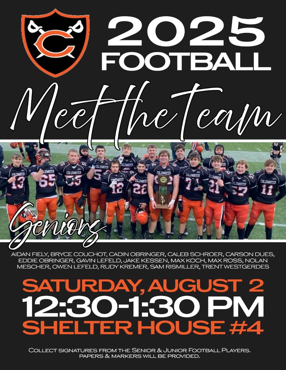 Mark your calendars.