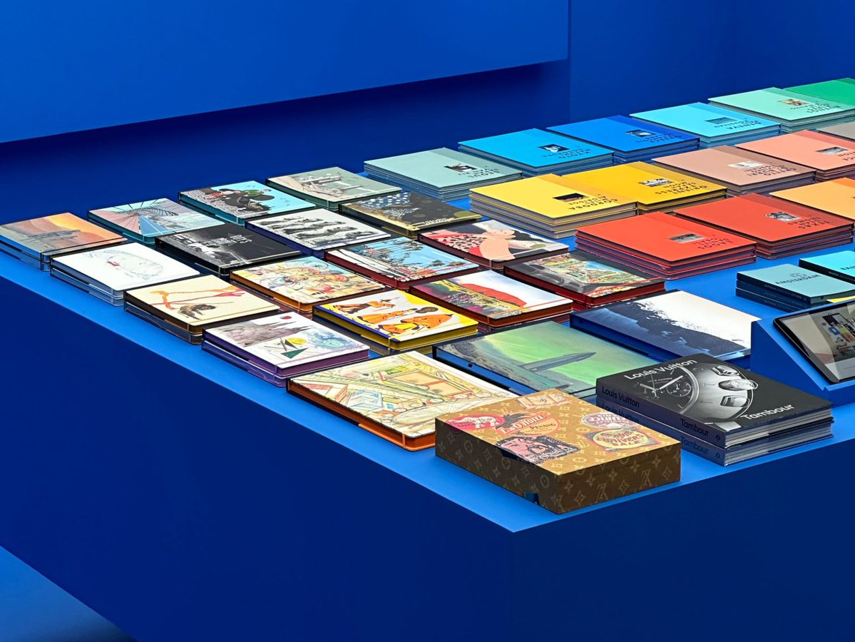 globizen's tweet image. LOUIS VUITTON Éditions Pop-Up Art Basel by Atelier LUM, 2023