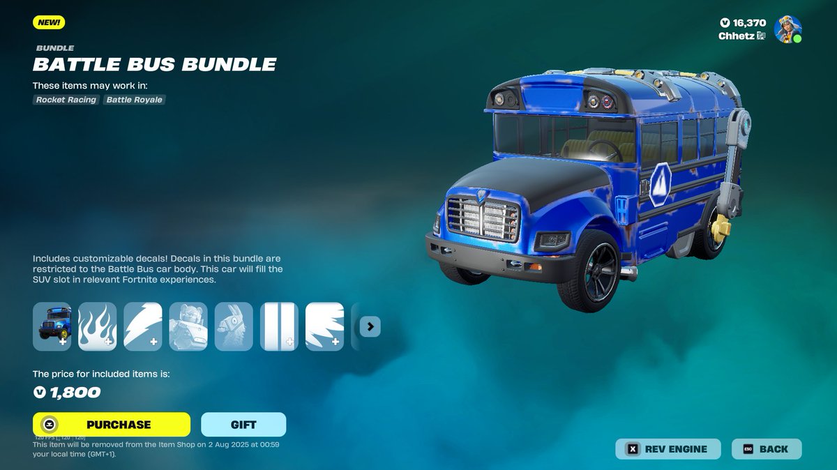 Chhetz's tweet image. Fortnite Battle Bus Bundle Giveaway!
To Enter: LIKE this Post FOLLOW
@Chhetz
Leave a Random GIF in the comments I will reply to the winner in the comments, please be aware of scammers impersonating me! USE CODE "CHHETZ" #EpicPartner