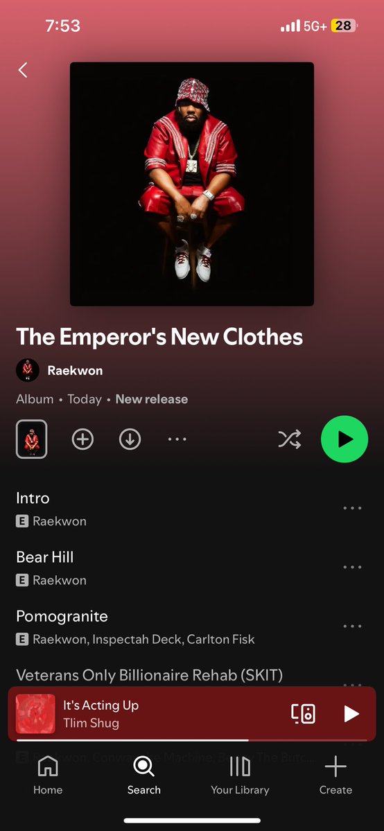 SirMichaelRocks's tweet image. Let’s show up for Raekwon too he just dropped his new shit on Nas label I believe.
We can cure rap from the poison if we support the real when they drop that’s all we gotta do. I swear.