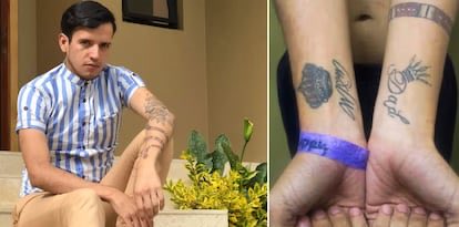 Andry Hernández Romero, the innocent make-up artist imprisoned without trial for 4 months in El Salvador by the Trump admin, is FREE.

He was wrongfully accused of being a gang member because of his “mom” and “dad” tattoos, and illegally sent to El Salvador without due process.