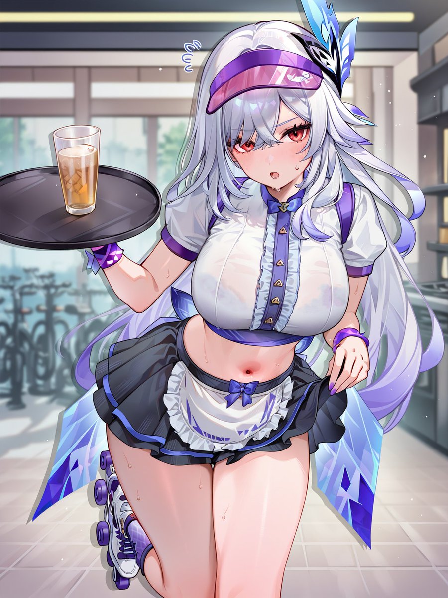 #原神 #GenshinImpact 
Skirk / スカーク
ウェイトレスなスカーク？