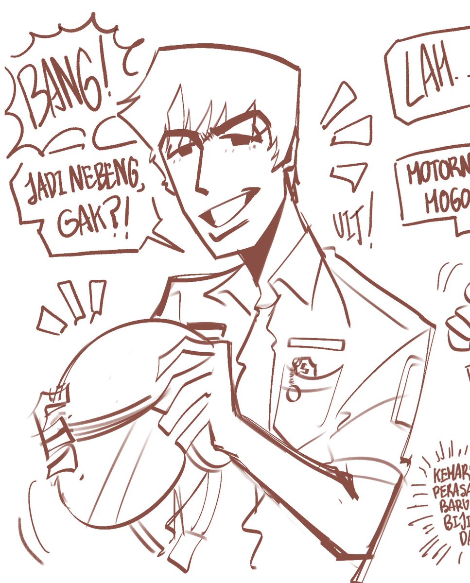 thisideparadise's tweet image. indo school au🏃