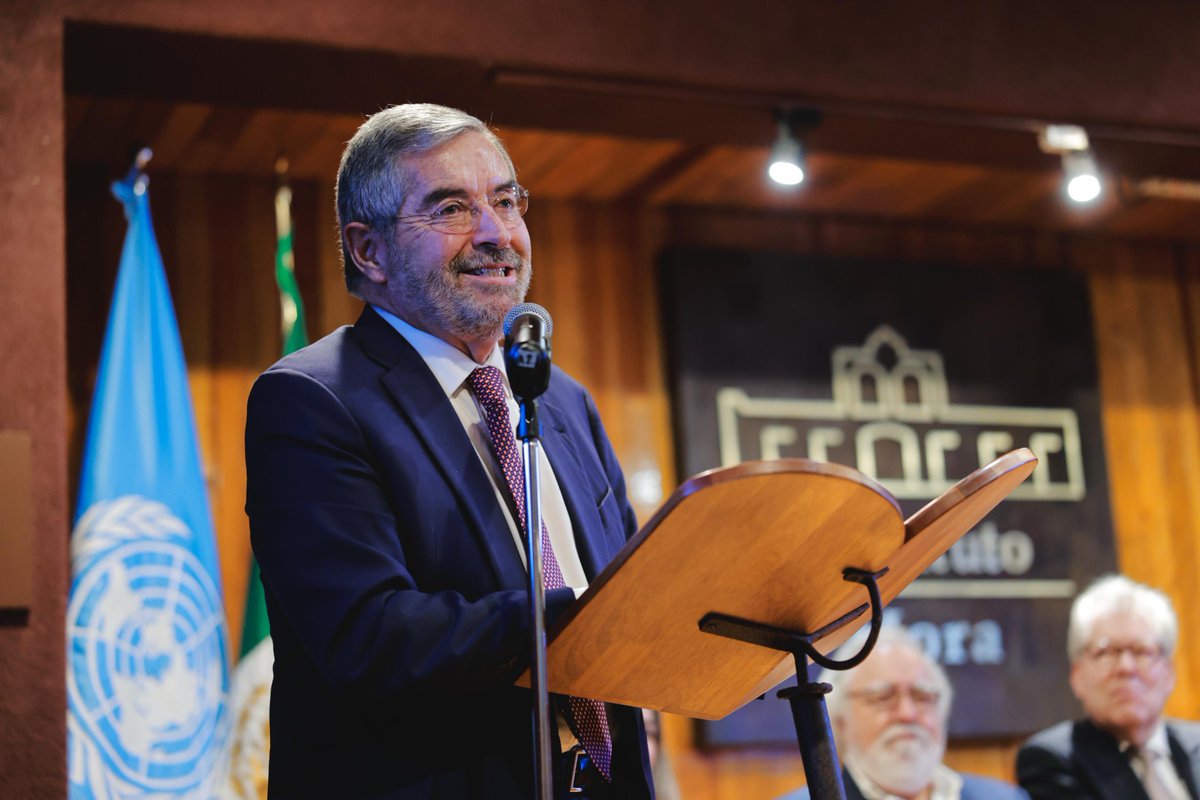COMUNICADO. “Propone canciller De la Fuente revisión del sistema multilateral y de las Naciones Unidas”.

gob.mx/sre/prensa/pro…