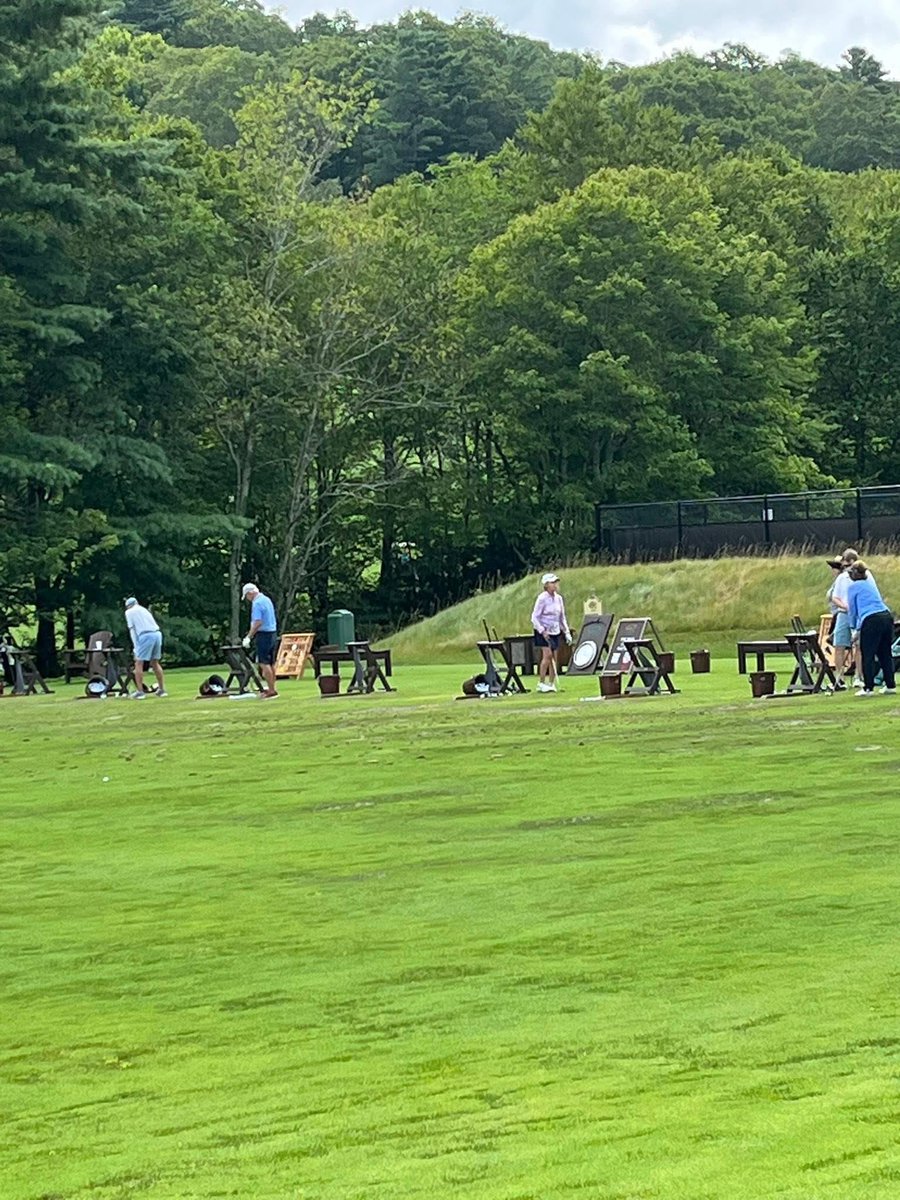 MorganGolfNC's tweet photo. Ping demo fitting day at Blowing Rock Country Club was a great day for Ping products. The lightning and rain delays didn’t affect us - we moved to the great indoor/outdoor facility. I want to thank Andrew Glover, Staff and Members for allowing us to demo and fit.
#PlayYourBest https://t.co/r5r3sR8l9l